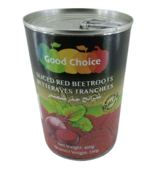 Good Choice Sliced Red Beetroots 400gr