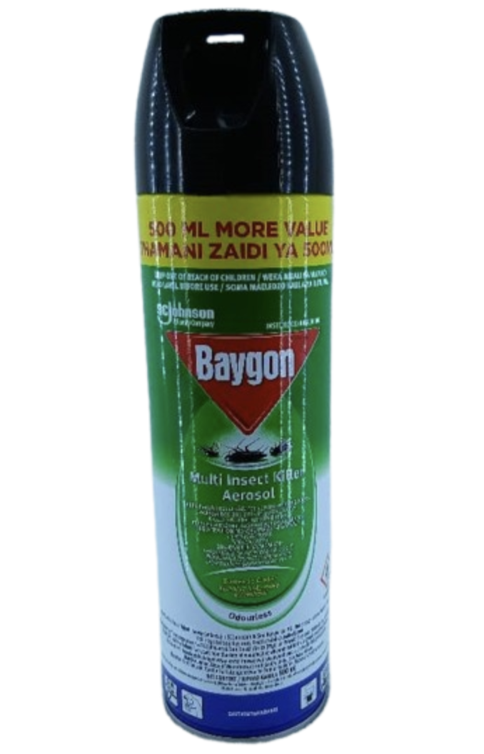 Baygon Multi Insect Killer Aerosol 500ml