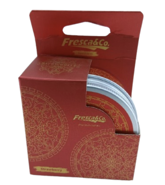 Fresca&Co. Strawberry Organic Can Air Freshener Net: 42gr