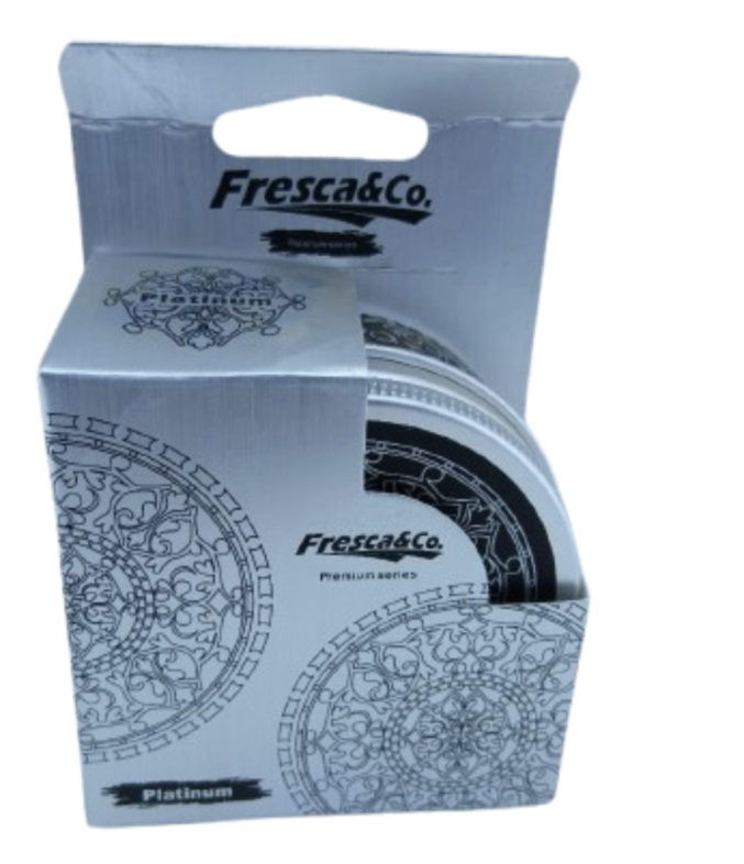 Fresca&Co. Premium Series Platinum Organic Can Air Freshener Net: 42gr