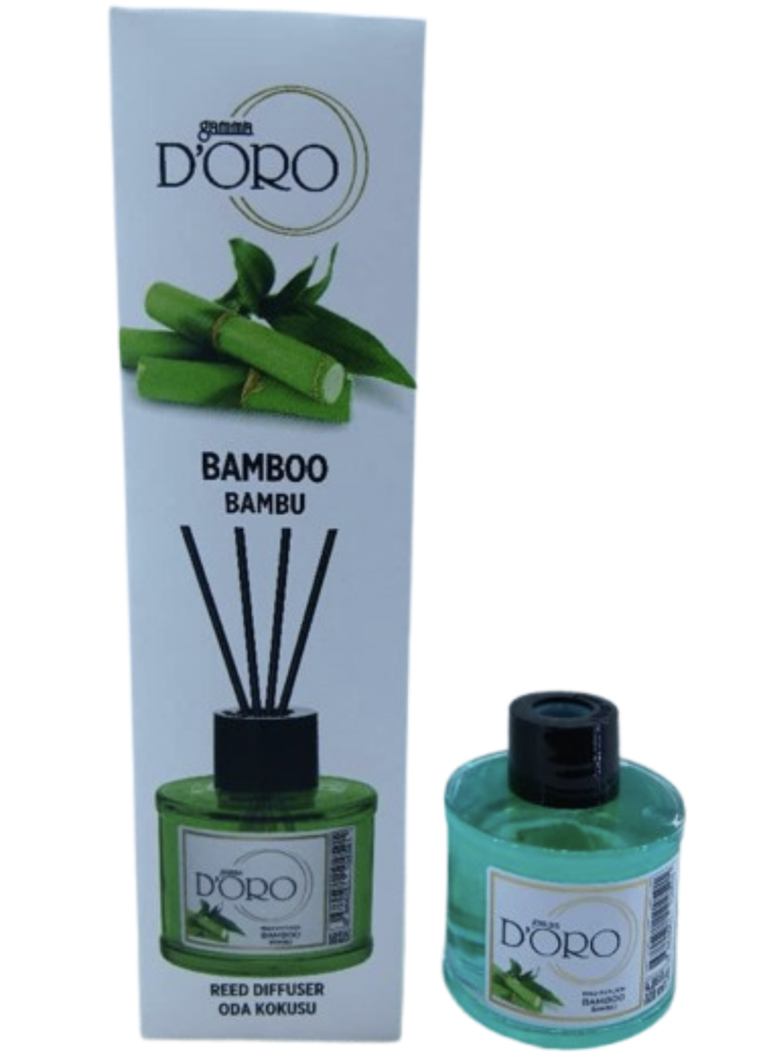 gamma D'ORO Bamboo Reep Diffuser 120ml