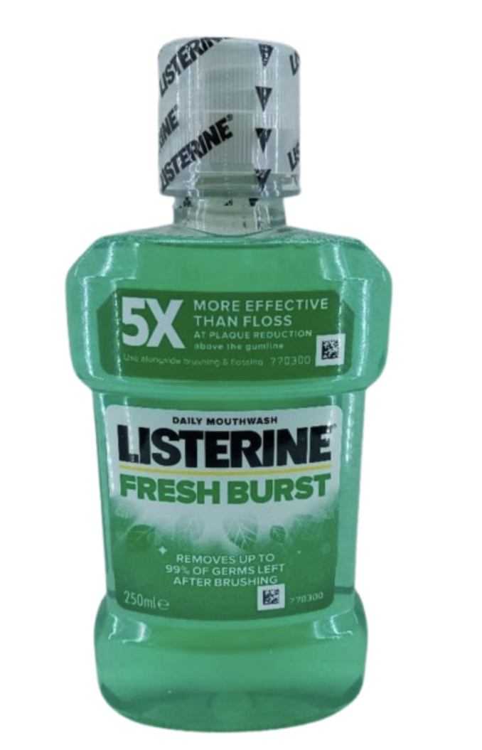 5x LISTERINE Fresh Burst 250ml