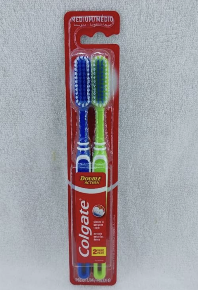 Colgate Medium Double Action 2Value Pack