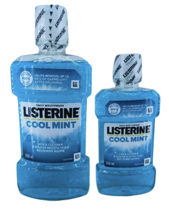 LISTERINE COOL MINT Anti-Bacterial Mouthwash 500ml