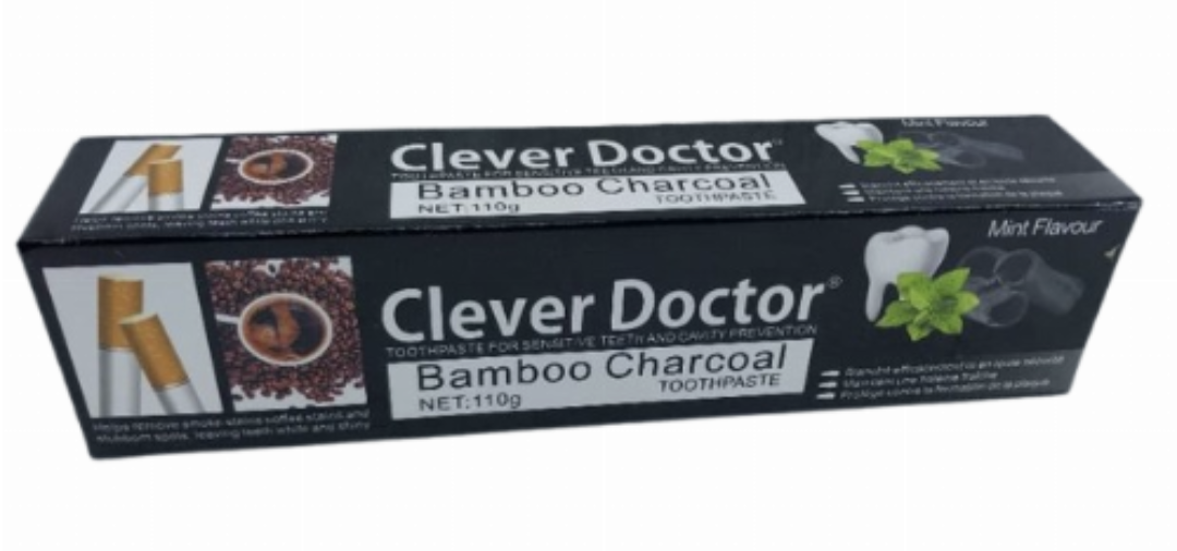 Clever Doctor Bamboo Charcoal Toothpaste 110gr