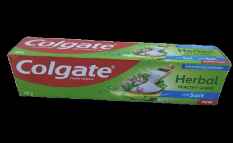 Colgate fluoride toothpaste herbal with Salt 140gr