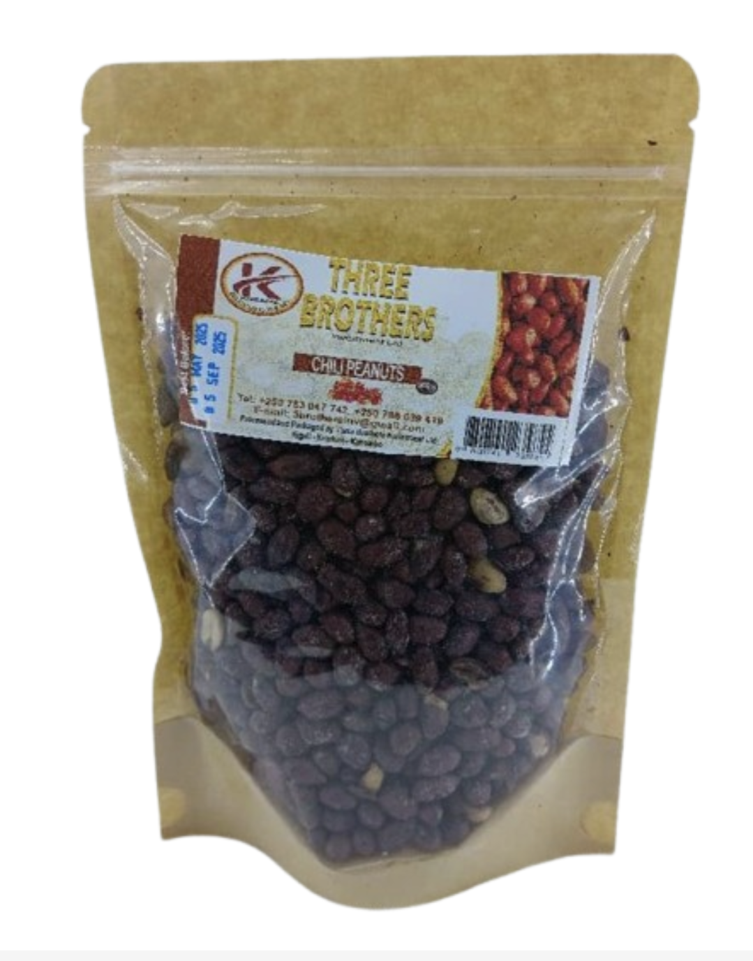 Three Brothers Chili Roasted peanut 300gr