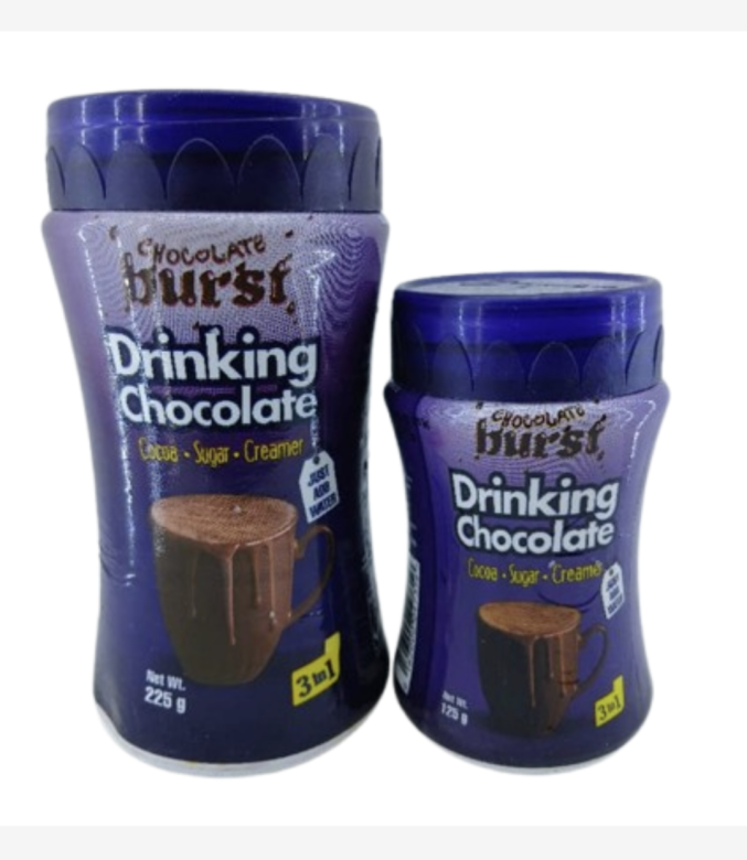 chocolate BURST Drinking Chocolate 3 in 1 225gr
