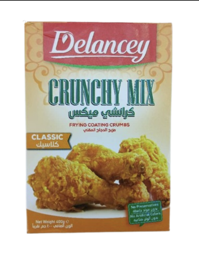 Delancey Crunchy Mix Frying Coating Crumbs Classic 400gr e