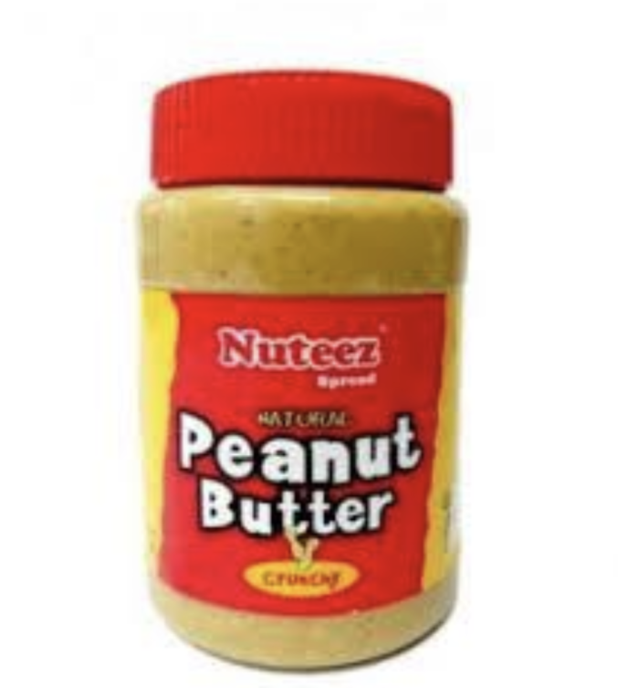 Nuteez spread rnatural Peanut Butter Crunchy 800gr