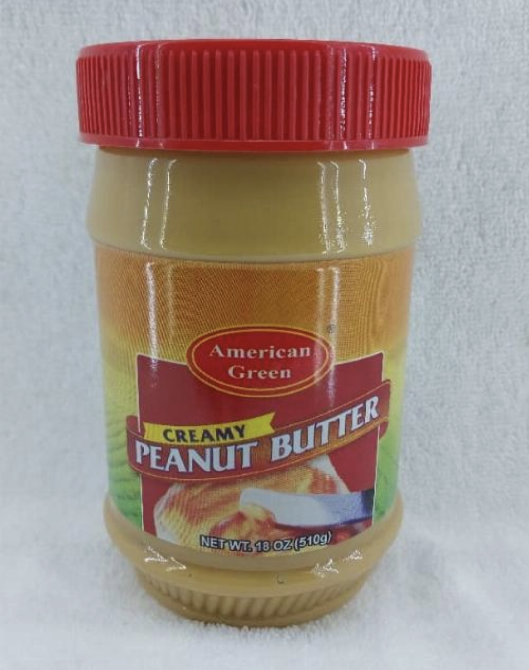 American Green Creamy Pearnut Butter 510gr