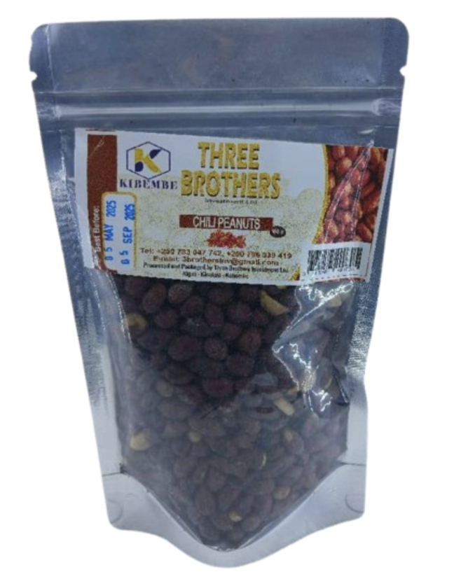 Three Brothers Chili Roasted peanut 160gr PEANUT
