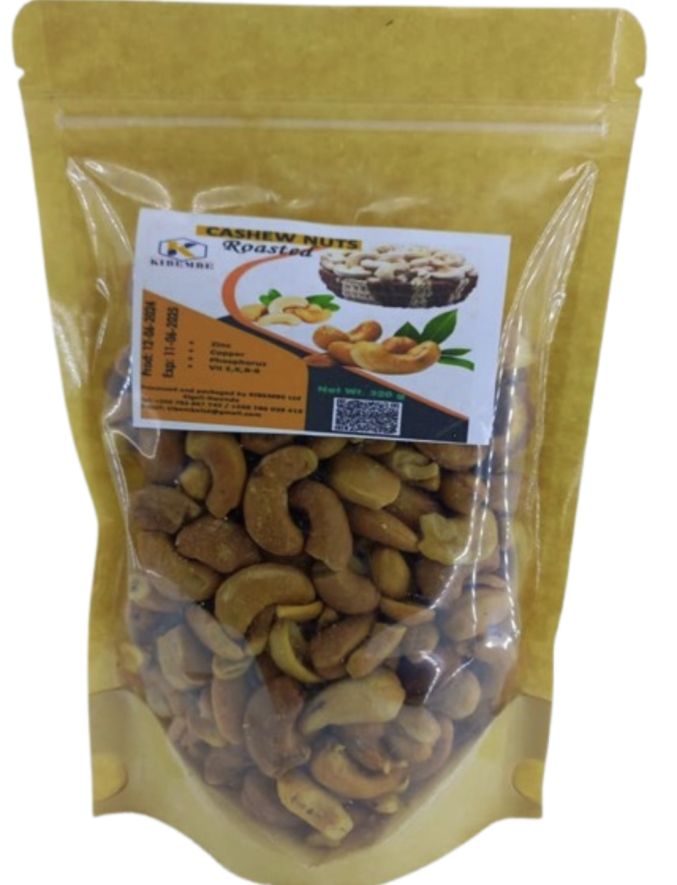 KIBEMBE Roasted Cashew Nuts 500gr