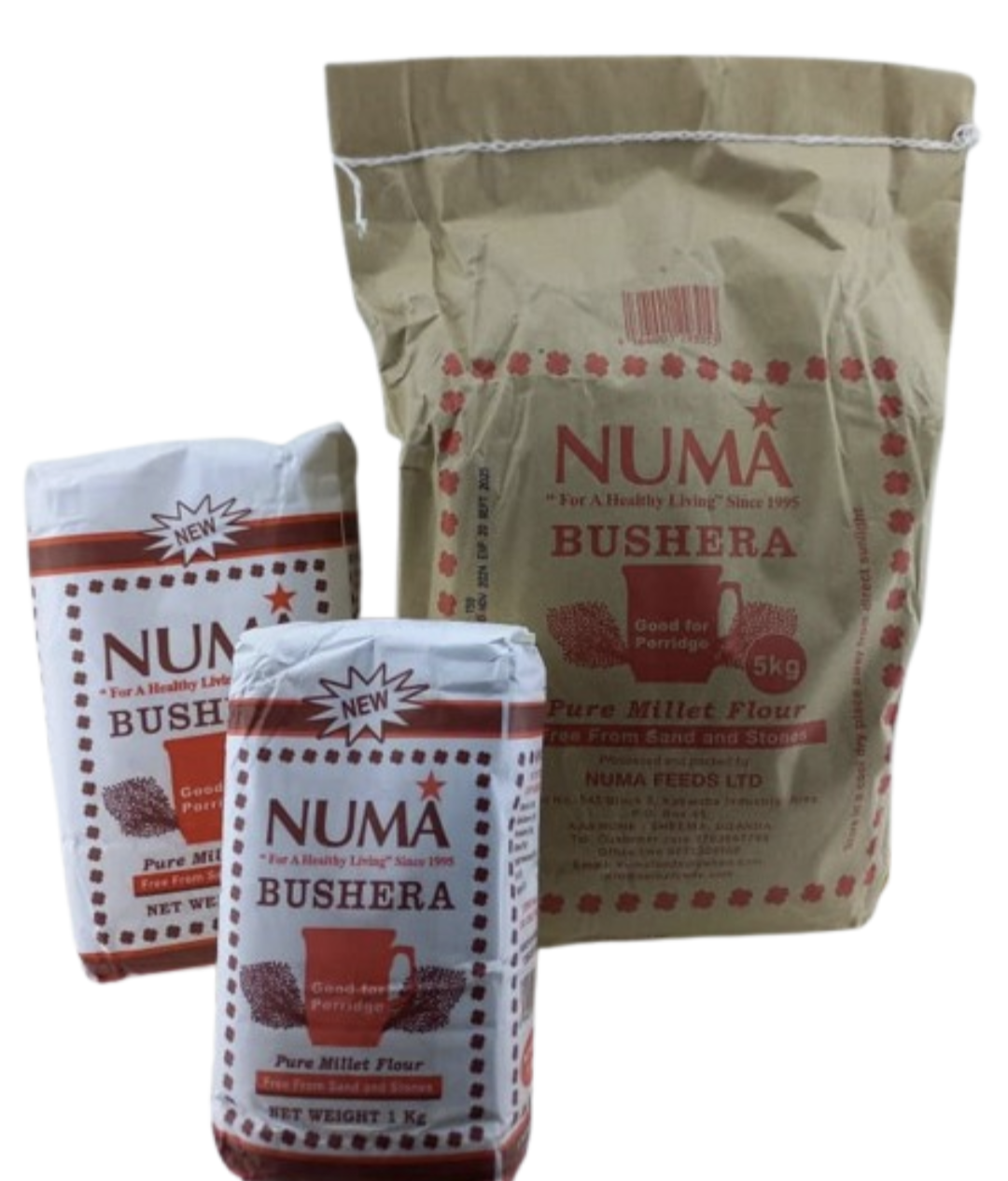 NUMA BUSHERA Pure Millet Flour Good for Porridge