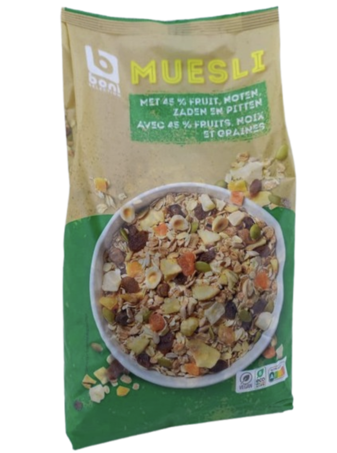 selection Muesli 750grs