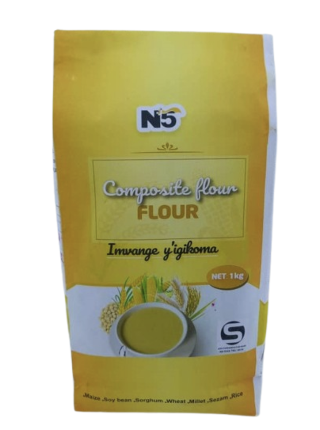 N5 Composite Flour 1kg
Maize, Soya
bean,sorghum,wheat, millet, sezam,rice