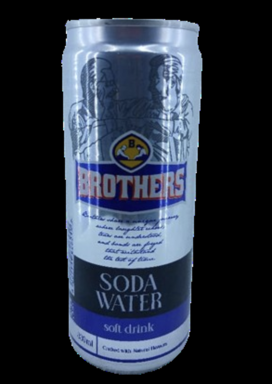 Brothers Soda Water Soft Drink 330 ml