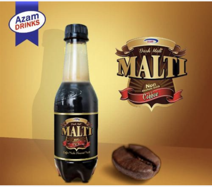 Azam malti coffee 500ml