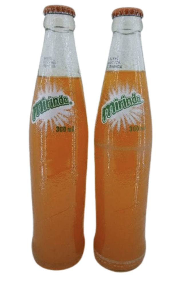 mirinda orange 30Oml in glass container