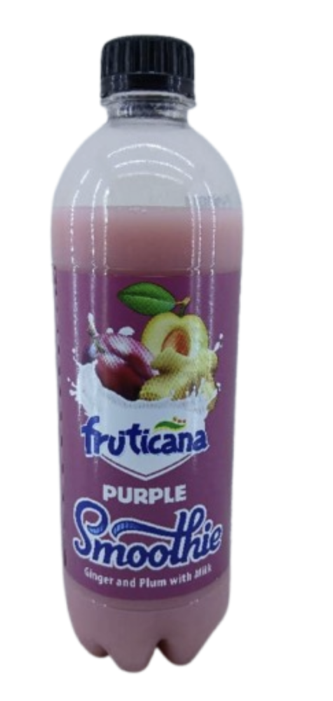 Fruiticana Purple Smoothie Ginger and Plum with Milk 500ml