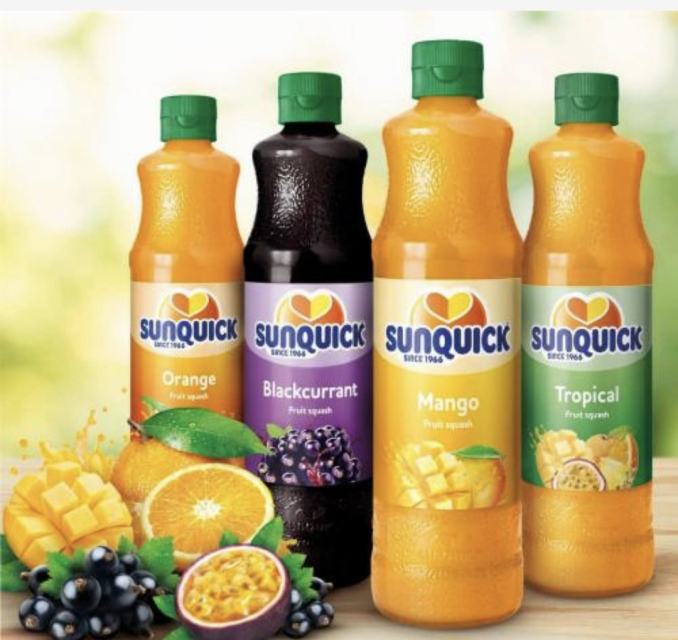 SUNQUICK Fruit squash 700ml