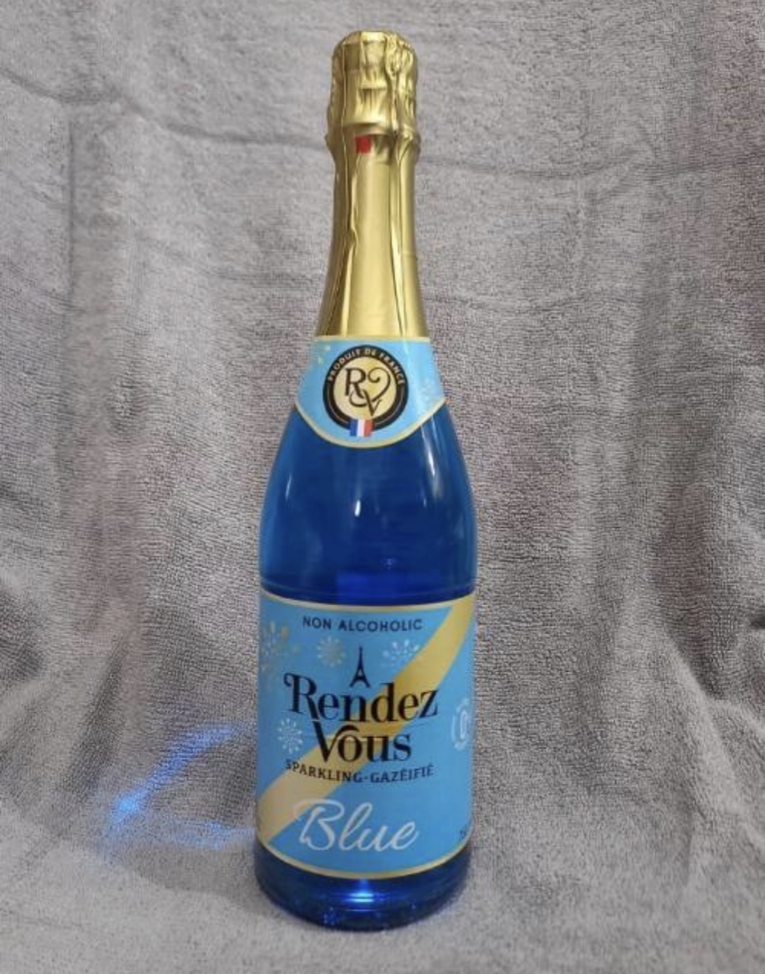 RENDEZ VOUS Sparkling BLUE 750ml  
NON ALCOHOLIC