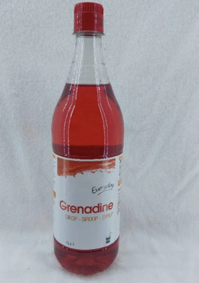 Everyday Grenadine SIROP-SIROOP-SYRUP 1L