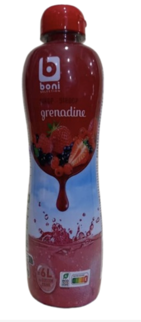 Boni selecion SIROOP - SIROP grenadine 75cl