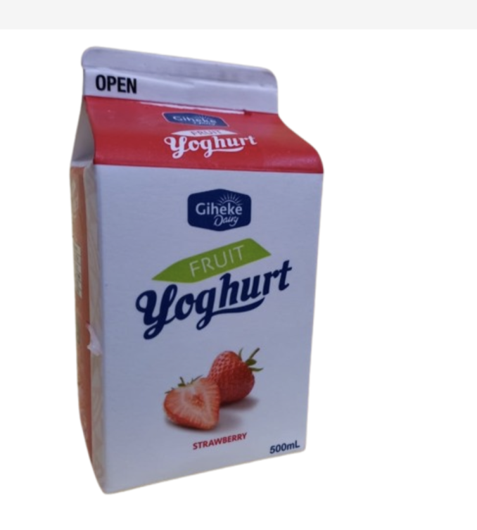 GIHEKE STRAWBERRY Fruit Yoghurt 500ml