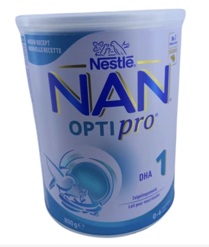 Nestle NAN 1 OPTIPRO From DHA 1(0 - 6)months baby powder milk 800gr From to 6months