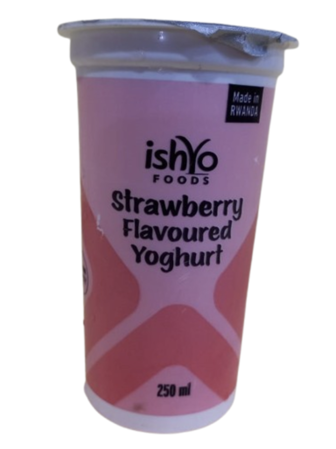 Ishyo strawberry flavoured yoghurt 250ml