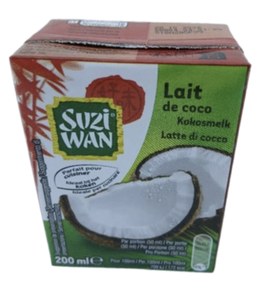 Lait de coco 200 ml