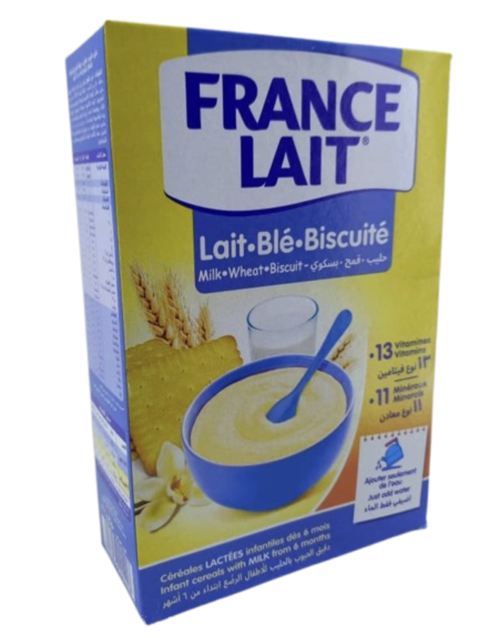 France Lait (Milk-Wheat-Biscuits) From 6months 250gr