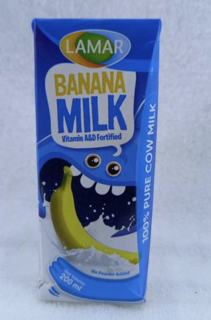 Lamar Banana Milk 200ml