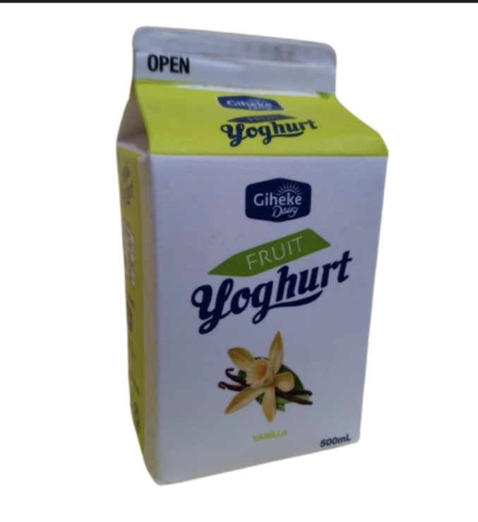 GIHEKE VANILLA Fruit Yoghurt 500ml