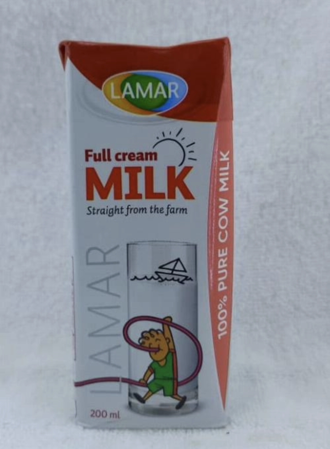 Lamar Full Cream Milk 200ml