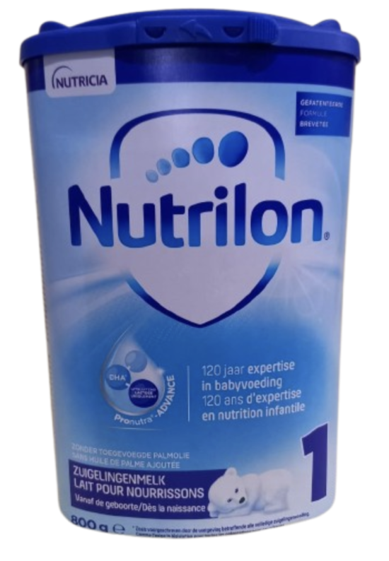 Nutrilon 1(0-6) Lait pour Nourrissons 800gr
 Sans huile de Palmer ajoutée
