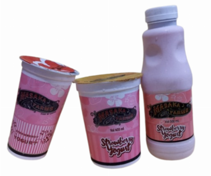 Masaka Strawberry Yoghurt 400gr