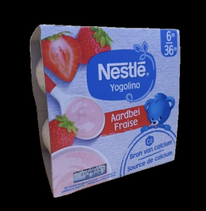 Nestle Yogolino Fraise 6-36months (4*100gr) 400gr