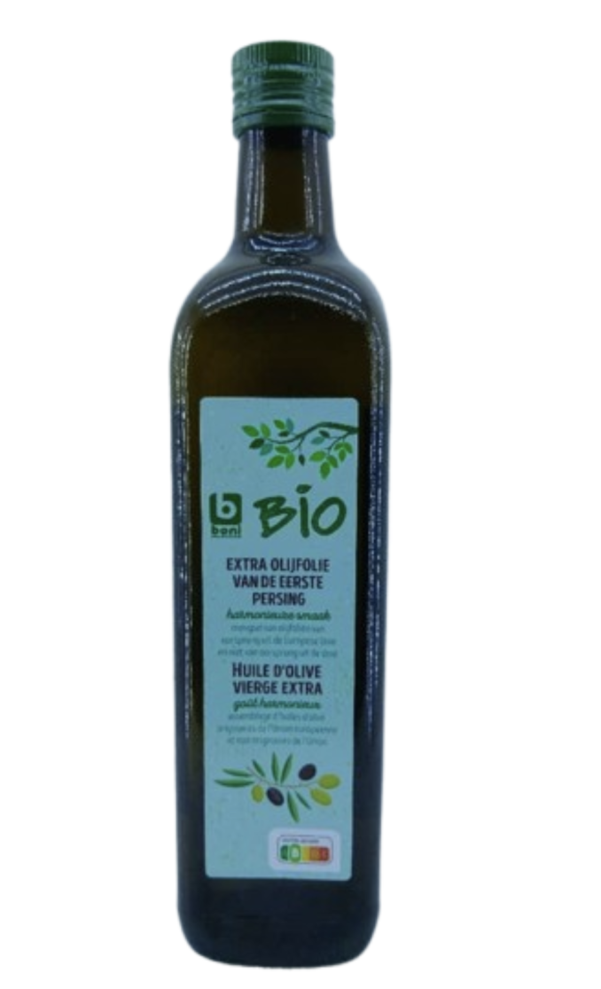 boni selection Bio Huile D'Olive Vierge Extra 75cl
BONI Bio Extra Virgin Olive Oil 75 cl