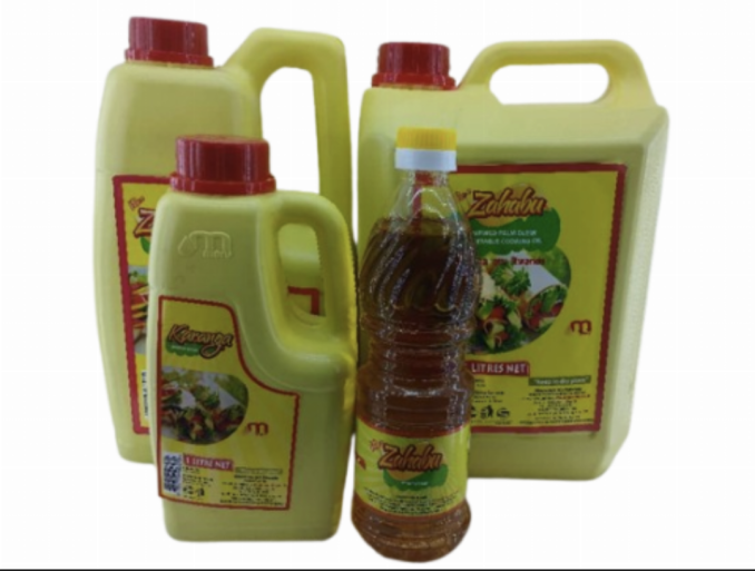 ZAHABU Refined Blended Edible Vegetable Cooking Oil 20L
