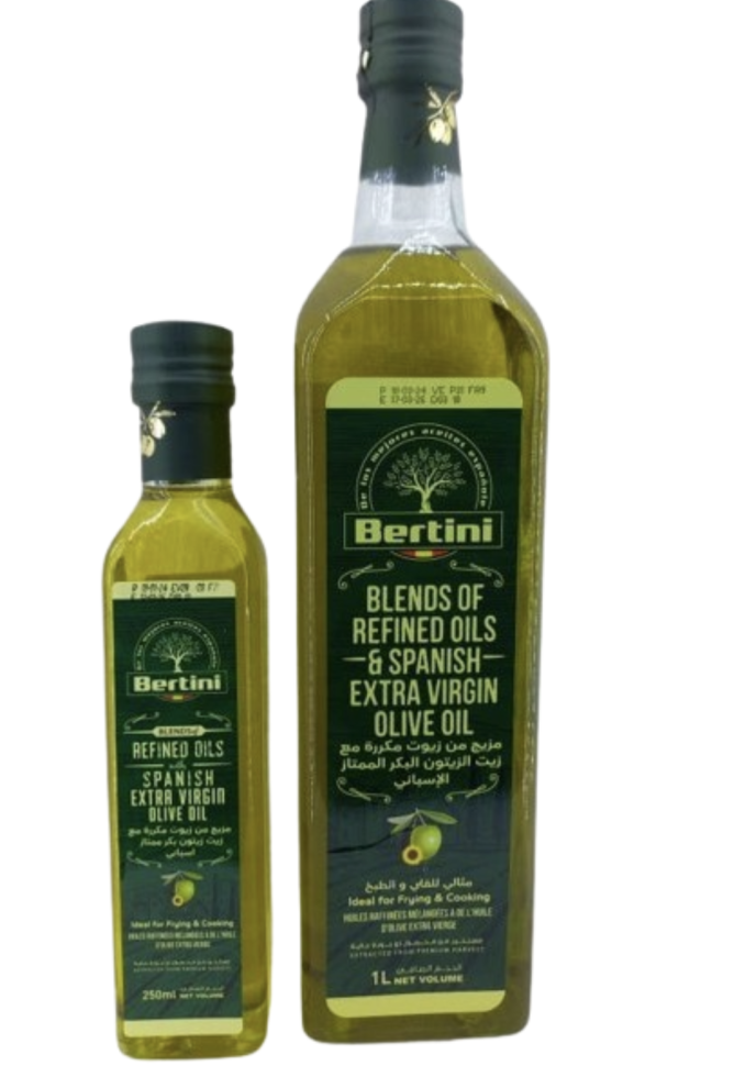 Bertini Blends of Refined Oils & Spanish Extra Virgin Olive Oil 500 mL