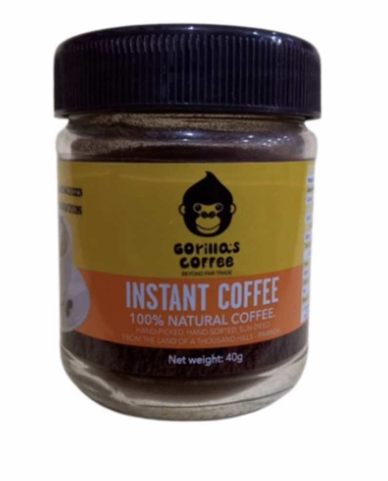 Gorilla's Coffee instant coffee 40gr 100% NATURAL COFFEE