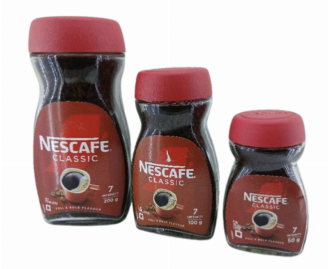 NESCAFE Classic Pure Soluble Coffee 7. Intensity 100gr