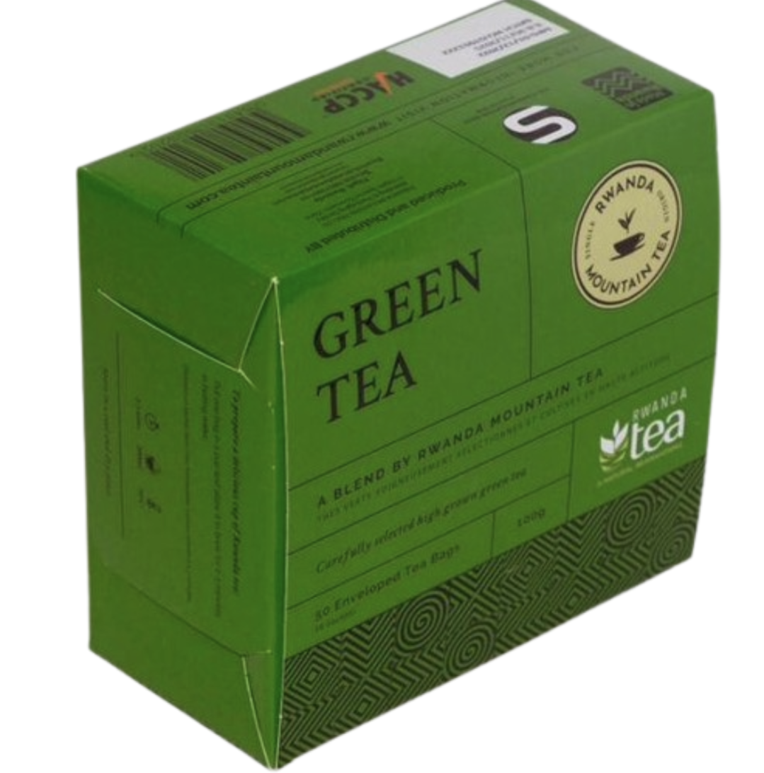 Green Tea Rwanda Mountain 50Tea bag 100gr