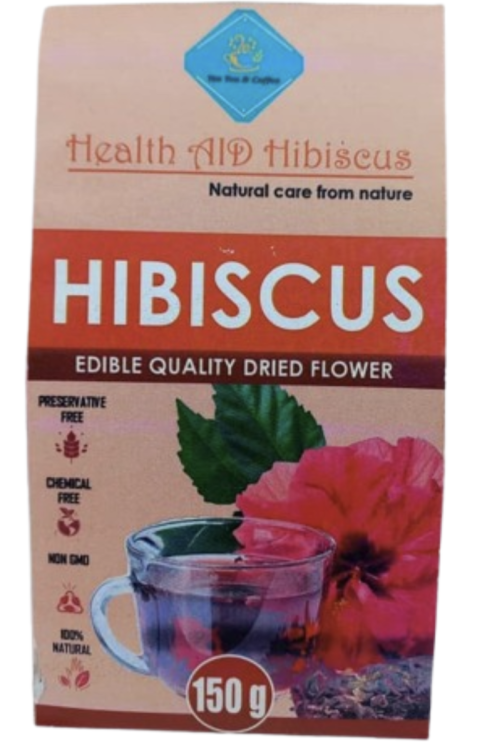 HIBISCUS Edible Quality Dried Flour 150gr