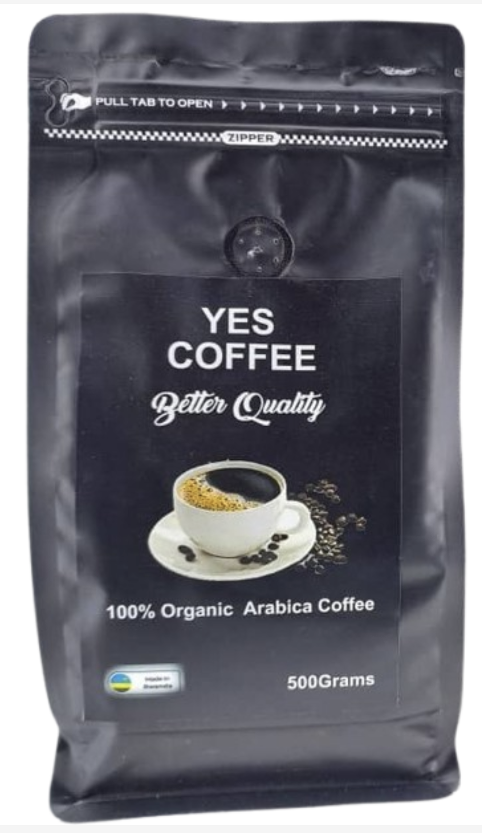 YES COFFEE BEANS Better Quality 100% Organic Arabica Coffee 500gr