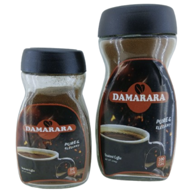 Damarara Instant Coffee 200gr 100Cups
