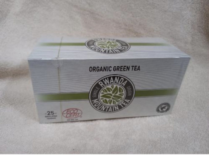 ORGANIC GREEN TEA 25 Enveloped Teabag