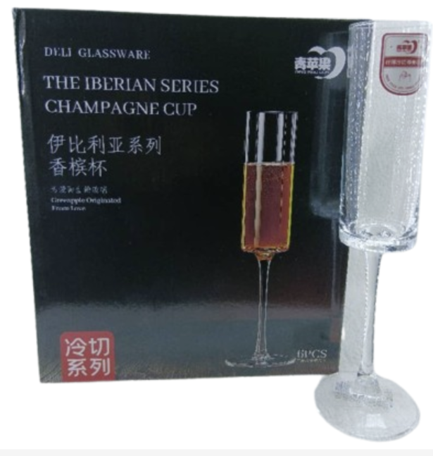 Qing Ping Guo Deli Glass 6pcs 190ml